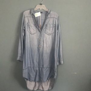 Jean tunic shirt